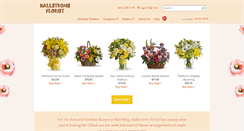 Desktop Screenshot of hallstromsfloristandgreenhouses.com